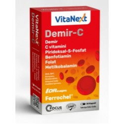 VITANEXT DEMIR-C 30 KAPSÜL