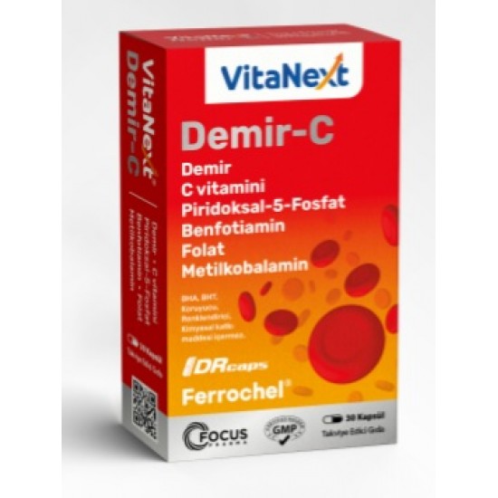 VITANEXT DEMIR-C 30 KAPSÜL