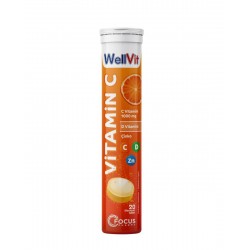 WELLVİT C D ÇİNKO 20 EFERVESAN 